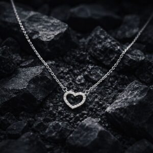שרשרת תליון לב כסף 925